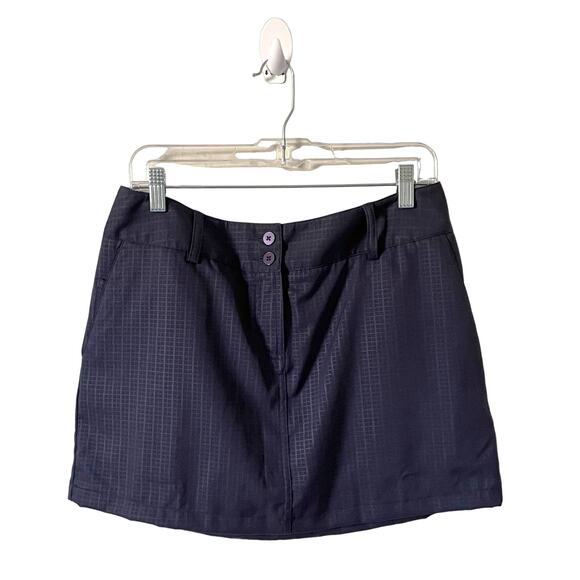 Adidas Golf Skort Mini Skirt Gray Size 8 NEW - Picture 1 of 8